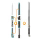 STAR WARS Lightsaber Forge Ahsoka Tano, White Customizable Electronic Lightsaber, Toys for 4 Year Old Boys and Girls