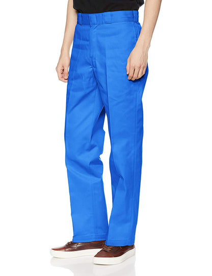 Dickies Men’s Original 874 Work Pants – Durable Straight Leg Uniform Trousers for Men, Ideal for Industrial or Office Use, Royal Blue, 30W x 30L