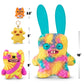 ZURU Fugglers Bigg Fuggs - Big Funny Ugly Monster Plush - 17 inches (Rabid Rabbit (Tie Dye))