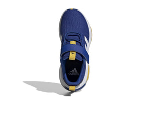adidas Kids Racer TR23 Sneaker, Team Royal Blue/White/Utility Yellow, 10 US Unisex Toddler