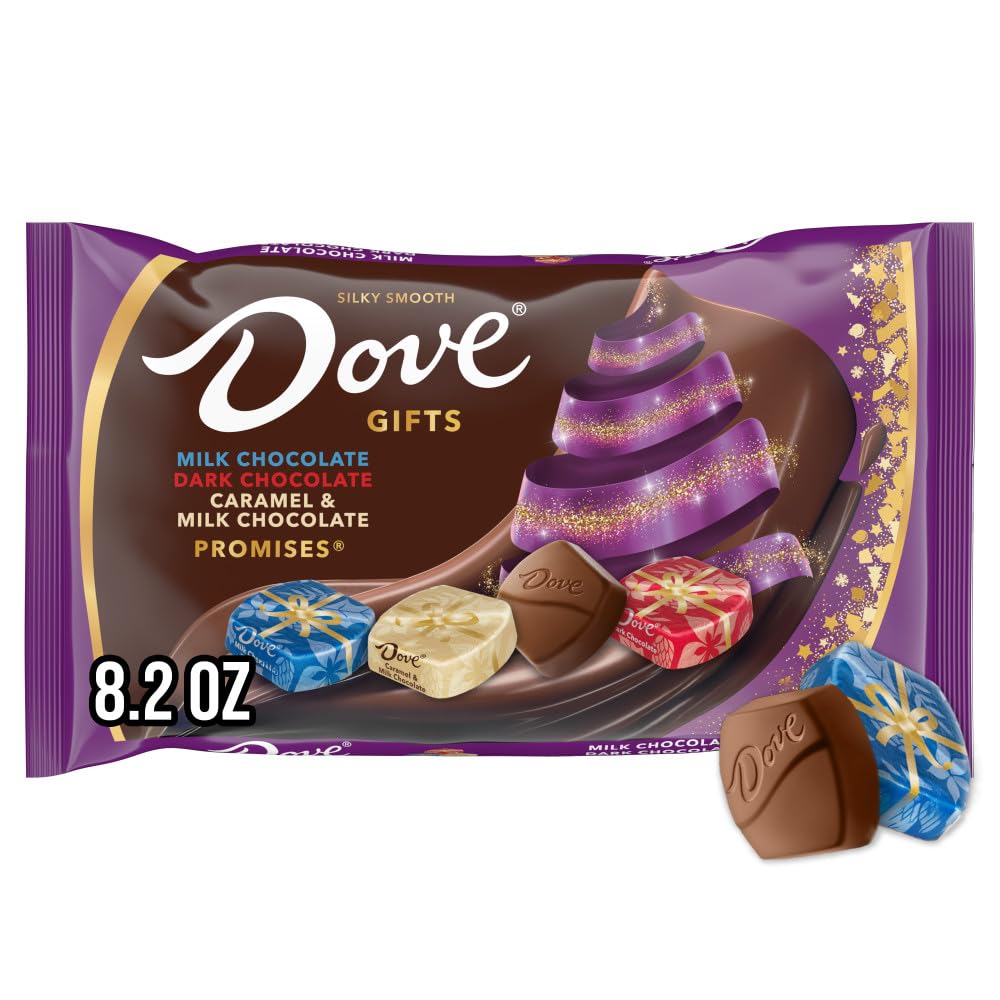 Dove Promises Christmas Assorted Chocolate Candy Gift, 8.20 oz. Bag