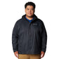 Columbia Men's Watertight II Waterproof Rain Jacket, Black, 4X