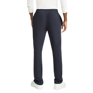Champion Men's Open-Bottom Lounge Pants, Standard Fit, Lightweight 100% Cotton, Available in Regular and Big & Tall, Navy, X-Large
