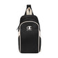 Champion Oracle Convertible Sling Bag with Adjustable Strap for Travel, Commute, Daily Use, Black, One Size