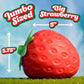 Sunny Days Entertainment Strawberry Squishy - Jumbo Stress Ball - Ages 3+