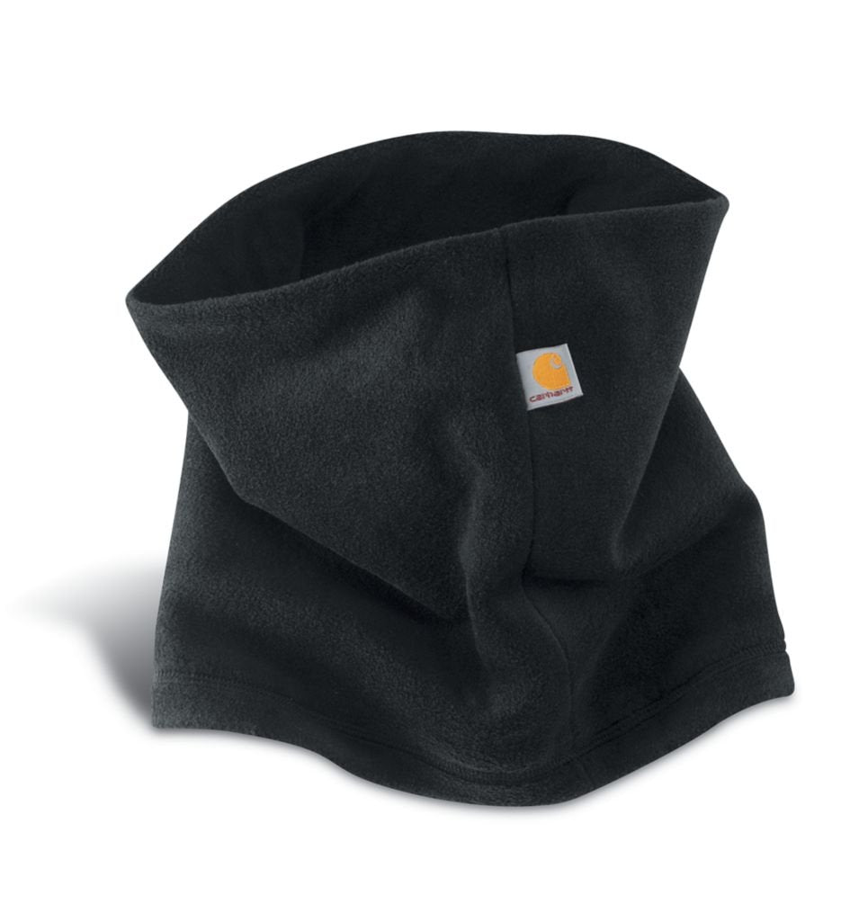 Carhartt Mens Force Fleece Cold Weather Neck Gaiters, Black, One Size US