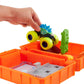 Hot Wheels Monster Trucks Refueling and Starting Track for Gas Canister Toy Cars, Includes 2 Vehicles, 4 Years (HXT04)