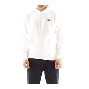 Nike Pull Over Hoodie, White/White/Black, X-Small