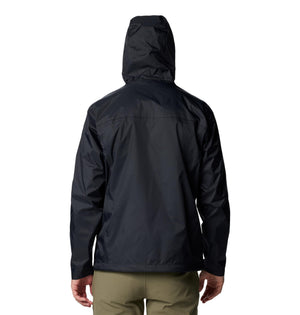 Columbia Men's Watertight II Waterproof Rain Jacket, Black, 4X