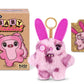 ZURU Fuggler Baby Baddies Plush Bag Charms, Mystery Surprise Collectible, 6 Characters to Collect Plus 1 Rare Mystery Character, Lord Long Ears, Annoyed Alien, Rabid Rabbit, Munch Munch,