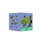 Minecraft Jelly Cube Fidget Toy – Officially Licensed Sensory Stress Reliever with Super Solid Squish – Collectible Squishy Cube for Kids & Adults – 5 Colors to Collect – 2.25 Inches