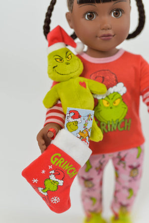 My Life As Posable Grinch Doll 18" (Dark Hair, Brown Eyes)