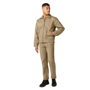 Dickies Unlined Eisenhower Jacket, KHAKI, L RG