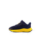 New Balance Kids Fresh Foam Arishi V4 Hook and Loop Running Shoe, Team Navy/Electric Red/Egg Yolk, 5 Wide US Unisex Toddler
