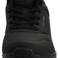 Skechers Women's Uno - Stand On Air Sneaker, Black/Black, 8.5 Wide