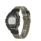 Timex Men's Expedition Digital CAT 41mm Watch  Green & Black Case with Black Fabric & Leather Strap