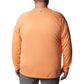 Columbia Men's PFG Terminal Tackle Long Sleeve Fishing Shirt, Bright Nectar/Vivid Blue Logo, Medium