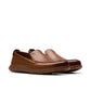 Clarks Collection Men's Flexway Step Loafer, Tan Leather, 8.5 M US