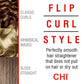 CHI Original 1" Ceramic Hair Straightener Flat Iron for Styling, Advanced Ceramic Technology for Frizz-Free Smooth Shine, Floating Plates for Easy Glide, Analog On/Off Switch, Salon-Quality Results