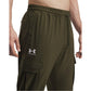 Under Armour Men's Vibe Woven Cargo Pants Expedition Green/White Small
