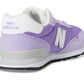 New Balance 515 V1 Lace-Up Sneaker, Lilac Glo/Violet Crush, 13 Wide US Unisex Little_Kid