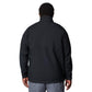 Columbia Mens Ascender Softshell Full Zip Rain Jacket, Black, 4X