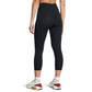Under Armour Women's Motion Capri, (002) Black / / Jet Gray, 2X