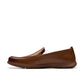 Clarks Collection Men's Flexway Step Loafer, Tan Leather, 8.5 M US