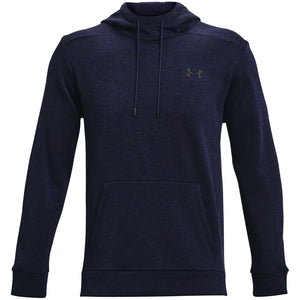 Under Armour Men's ArmourFleece Twist Hoodie, (410) Midnight Navy / / Black, Small