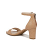 LifeStride Womens Florence Ankle Strap Block Heel Dress Sandals Camel 9.5 M
