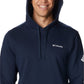 Columbia Mens Trek Long Sleeve Hoodie, Collegiate Navy/CSC Sleeve Logo, XX-Large