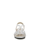 LifeStride Womens Yaya Shoes Silver Gore/Synthetic 9 M