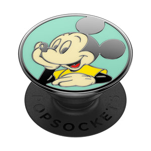 PopSockets PopGrip Disney Earridescent Navy Mickey Phone Grip & Stand New