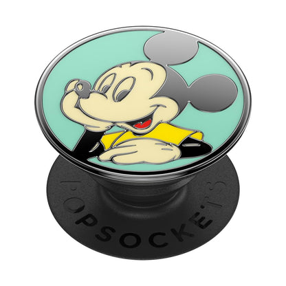 PopSockets PopGrip Disney Earridescent Navy Mickey Phone Grip & Stand New