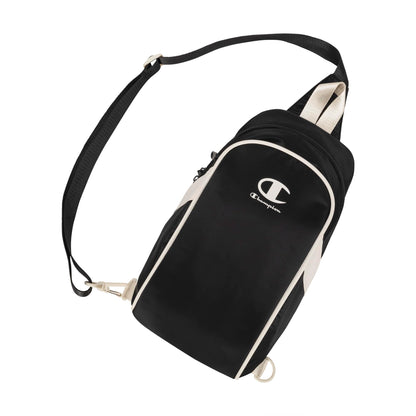 Champion Oracle Convertible Sling Bag with Adjustable Strap for Travel, Commute, Daily Use, Black, One Size