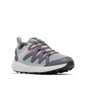 Columbia Youth Unisex Peakfreak Rush Waterproof, Steam/Wild Fuchsia, 2