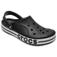 Crocs Bayaband Clog Black/White Men's 10, Women's 12 Medium