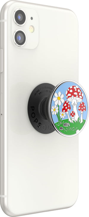 PopSockets Phone Grip with Expanding Kickstand, Adhesive Grip - Enamel Fun Guy