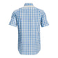 Under Armour Men's Drift Tide 2.0 Plaid Short-Sleeve T-Shirt, Stone (279)/Victory Blue, Small