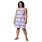 Columbia Women's Chill River Printed Dress, Snowdrift Pasteled, XX-Large