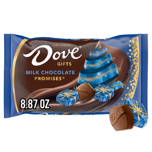 DOVE PROMISES Milk Chocolate Christmas Candy Gifts, Chocolate Candy Individually Wrapped, Stocking Stuffers, 8.87 oz Bag
