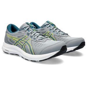 Asics Men's Gel-Contend 8 Running Shoes, 13, Sheet Rock/Evening Teal