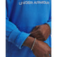 Under Armour Men's Rival Fleece Logo Hoodie, (402) Blue Atlantis / / Blue Calm, Medium