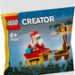 LEGO Creator: Santa's Sleigh Ride Polybag Set 30670 (Very Small)