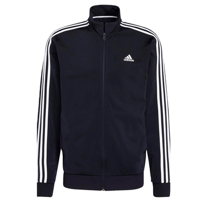 Adidas Men's Essentials Warm-Up 3-Stripes Track Top, Legend Ink/White, Medium, OO127
