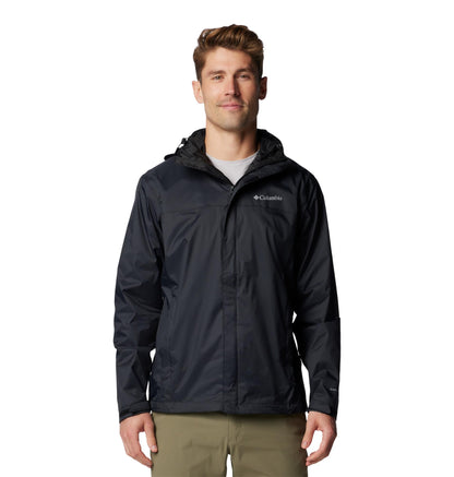 Columbia Men's Watertight II Waterproof Rain Jacket, Black, 4X