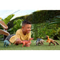 Mattel Jurassic World Rebirth Wild Roar Baryonyx Dinosaur Toy with Tail-Controlled Chomp Multi-Direction Attack & Sound, Posable & Digital Play