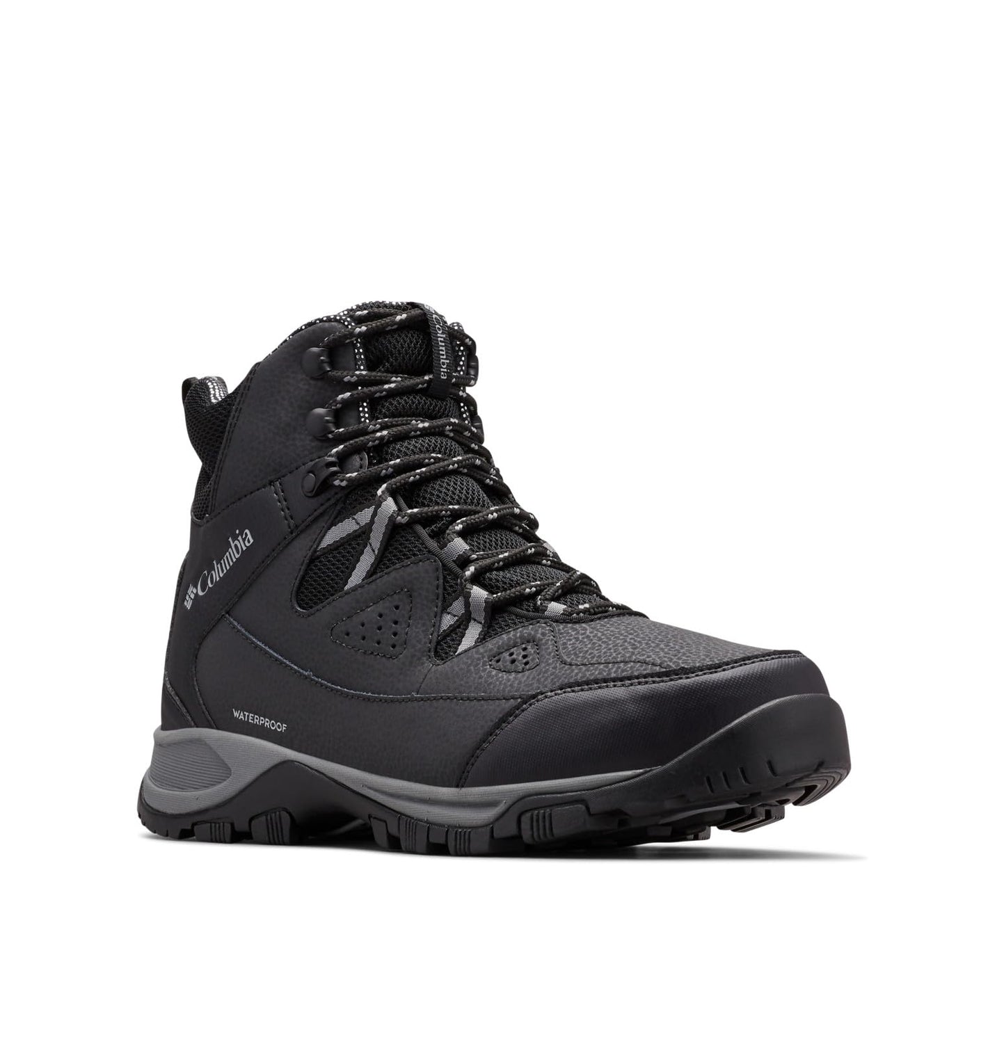 Columbia Mens Liftop III Waterproof Snow Boot, Black/Titanium Grey Steel, 9.5
