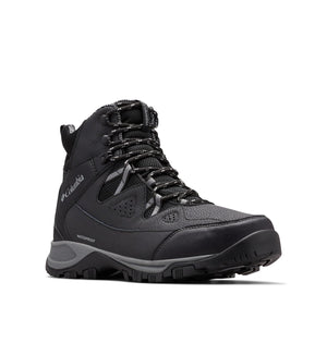 Columbia Mens Liftop III Waterproof Snow Boot, Black/Titanium Grey Steel, 9.5