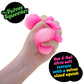Schylling NeeDoh Fuzz Ball - Sensory Toy with a Velvet Texture and Soft Cloud Squish - Wavy Pattern You Can See and Feel - Ages 3 and Up - Color May Vary; One Per Pack (Flower Power)